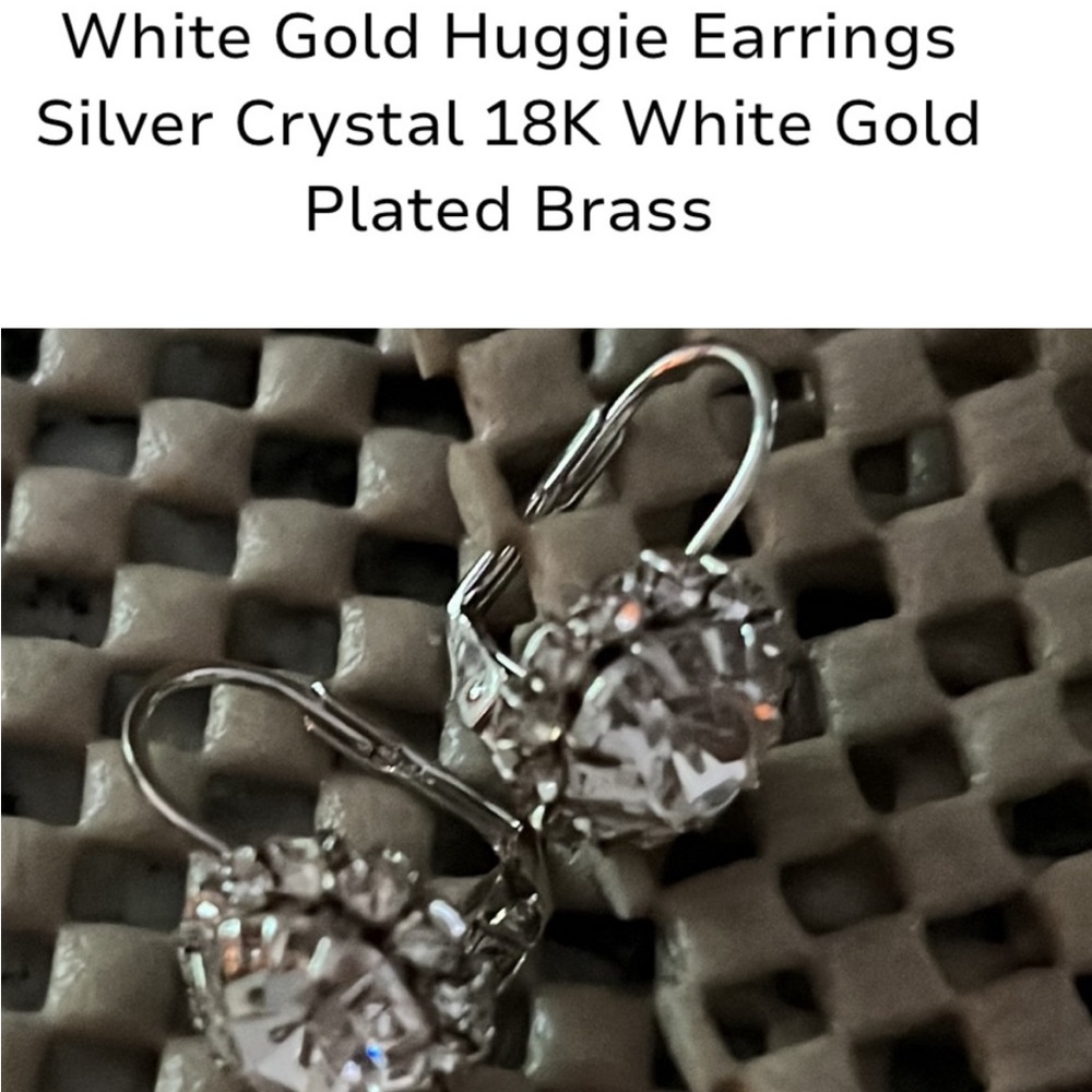 CRYSTALS🐝🐝DROP EARRINGS - Picture 2 of 10